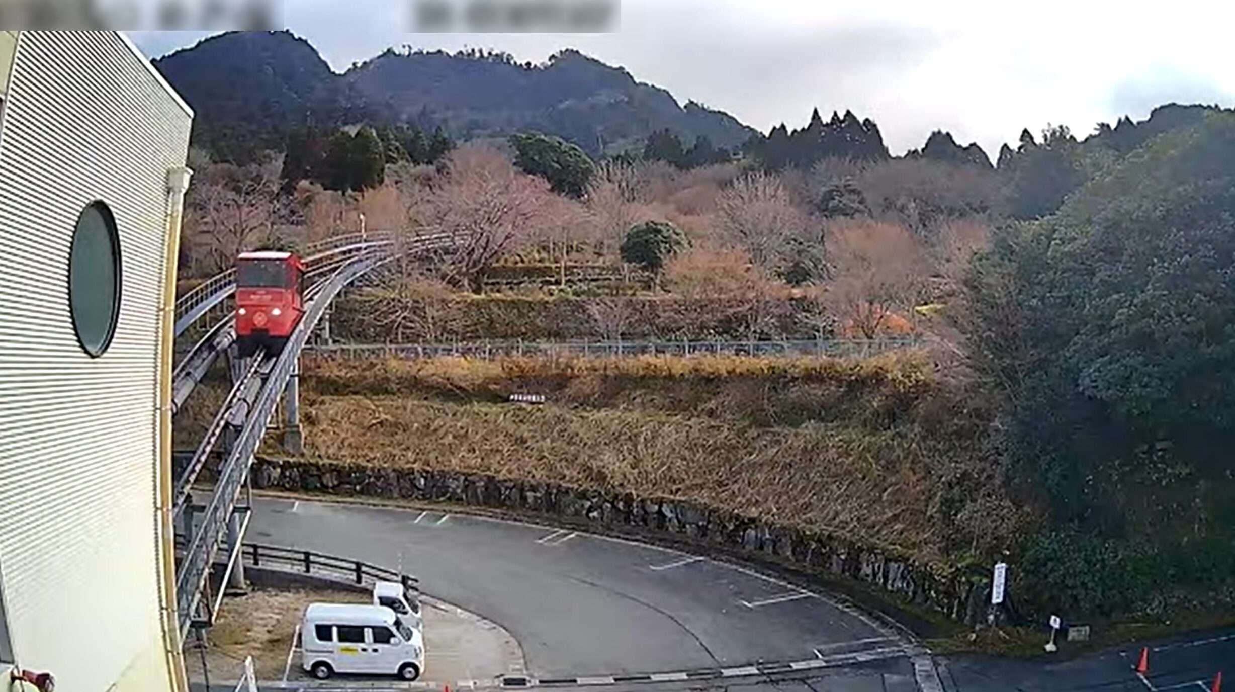 英彦山花園スロープカーライブカメラ(福岡県添田町英彦山)