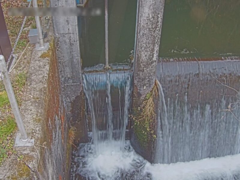 樋ノ口水門放流ライブカメラ(宮城県白石市福岡蔵本)
