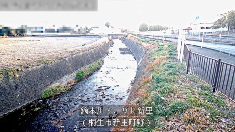 鏑木川新里ライブカメラ(群馬県桐生市新里町野)