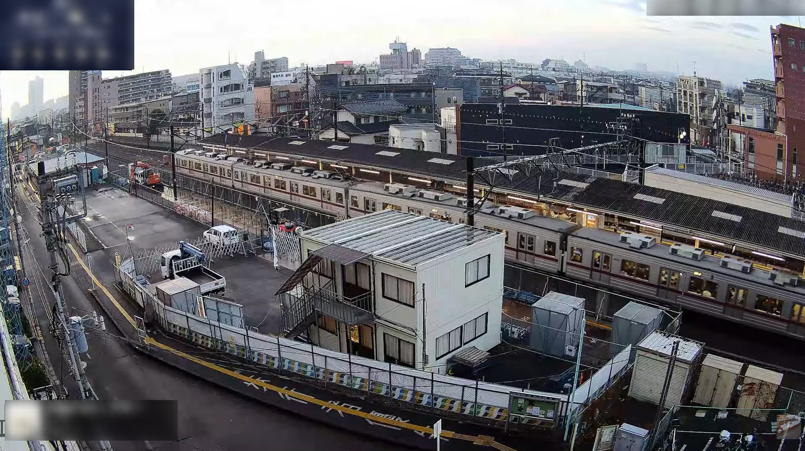 上福岡駅池袋方面ホームライブカメラ(埼玉県ふじみ野市上福岡)