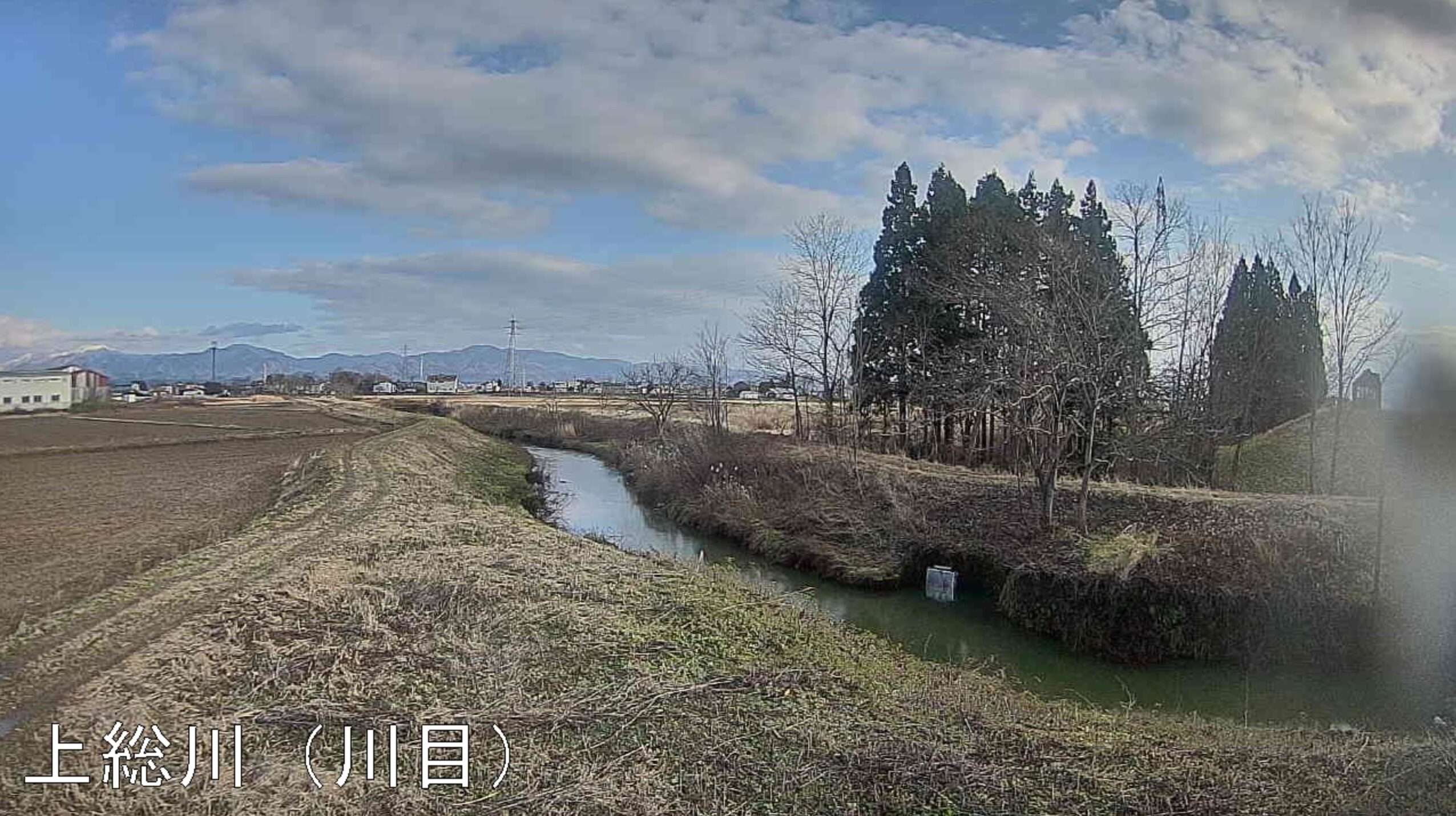 上総川川目ライブカメラ(秋田県大仙市川目)