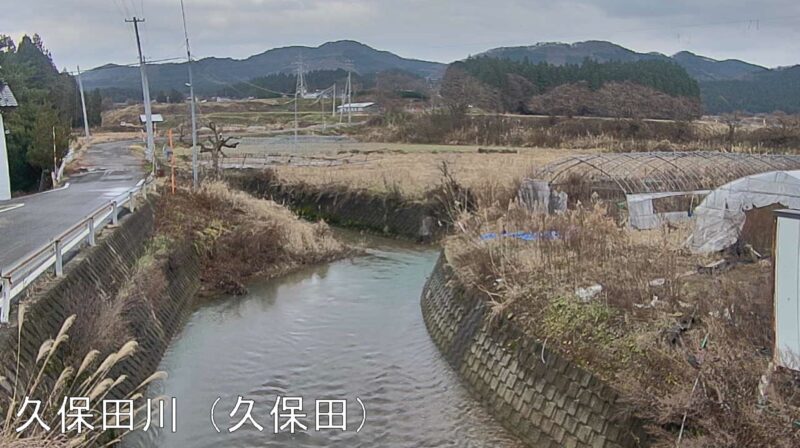 久保田川久保田ライブカメラ(秋田県由利本荘市久保田)