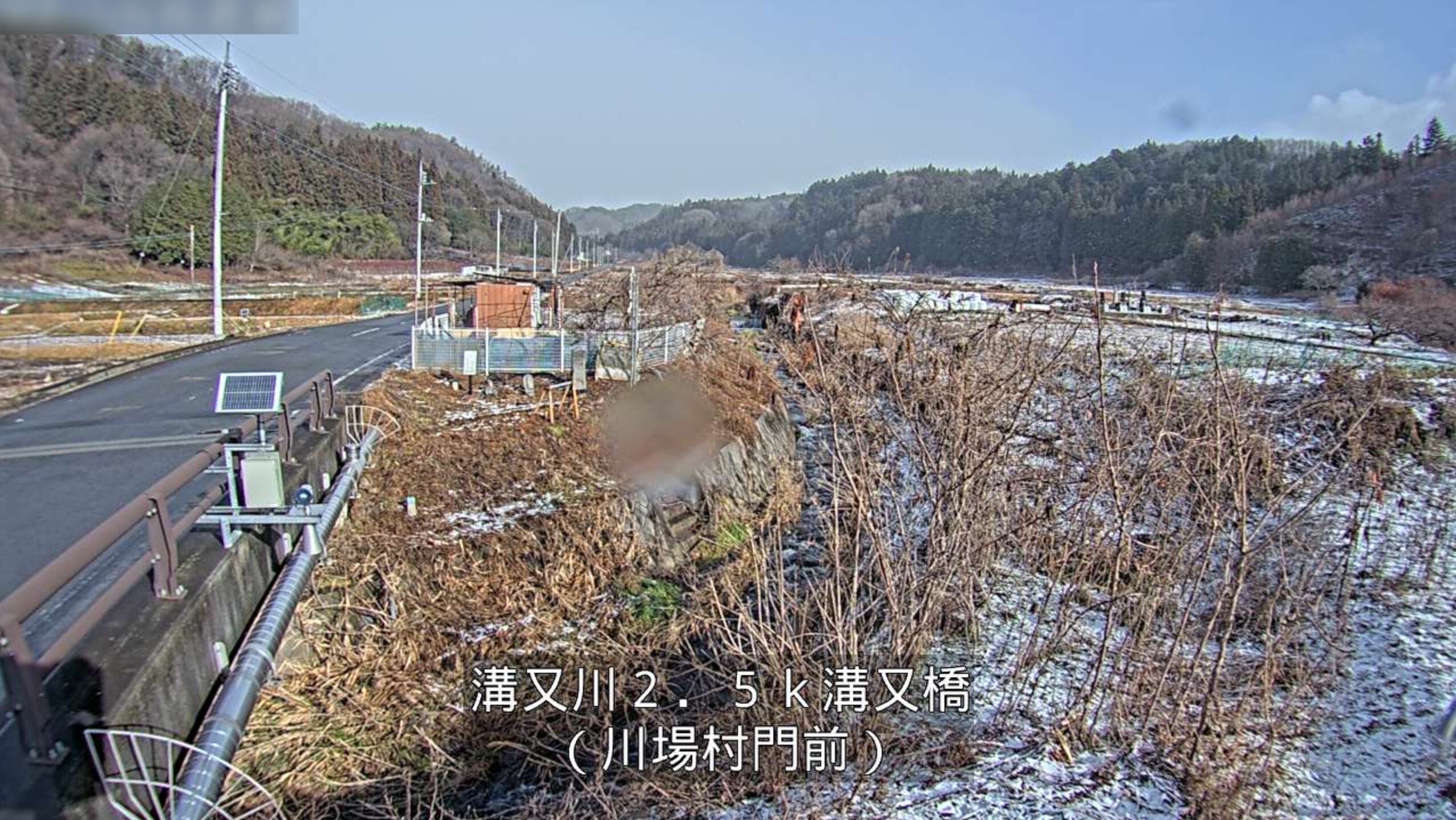 溝又川溝又橋ライブカメラ(群馬県川場村門前)