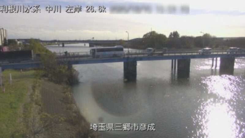 中川彦成ライブカメラ(埼玉県三郷市彦成)