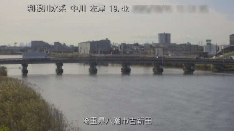 中川古新田ライブカメラ(埼玉県八潮市大瀬)