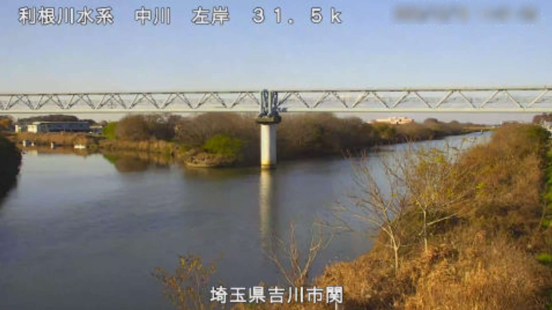 中川関ライブカメラ(埼玉県吉川市関)