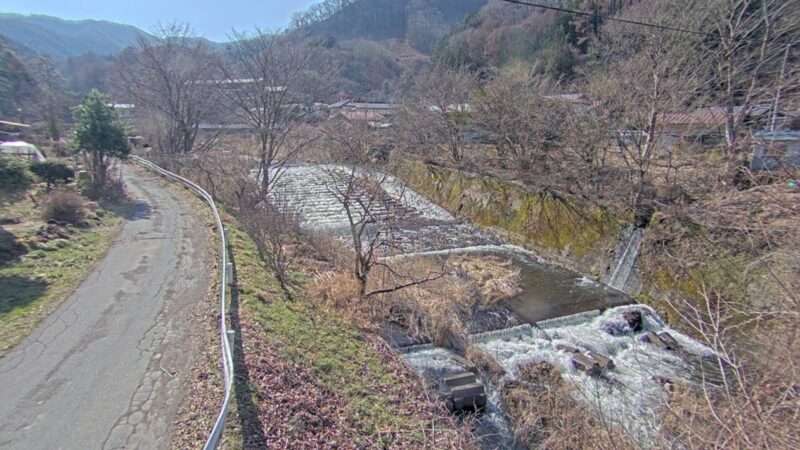 根利川金久保橋ライブカメラ(群馬県沼田市利根町根利)
