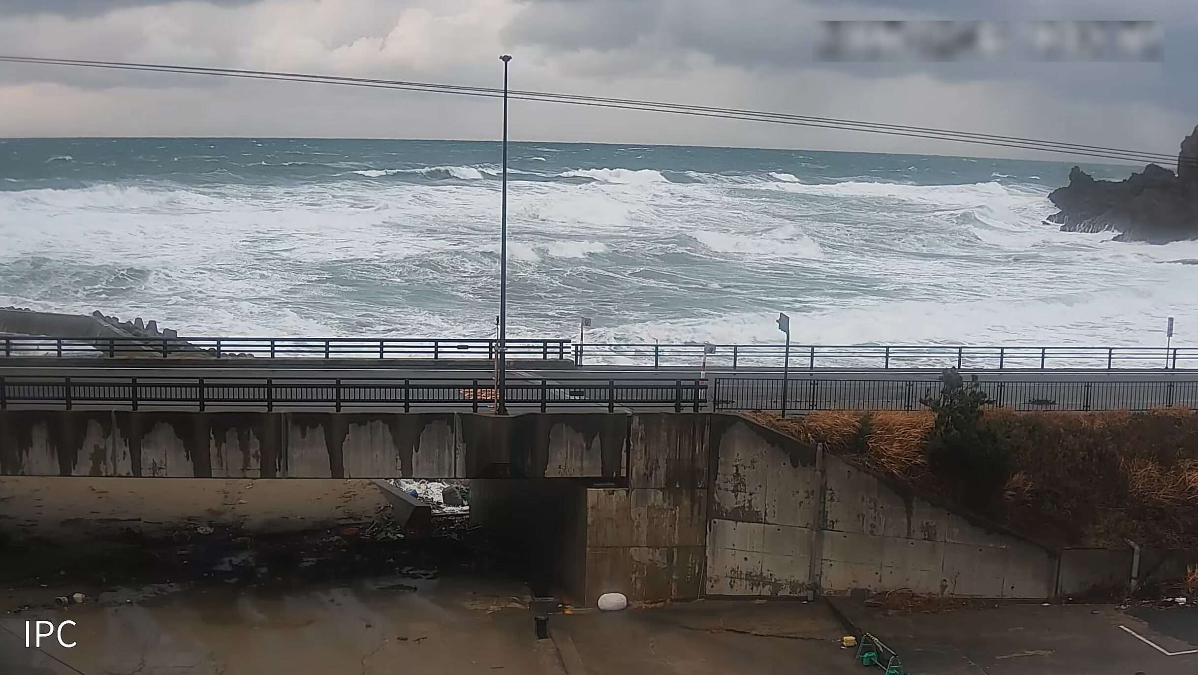 旅館仁三郎日本海ライブカメラ(山形県鶴岡市三瀬)