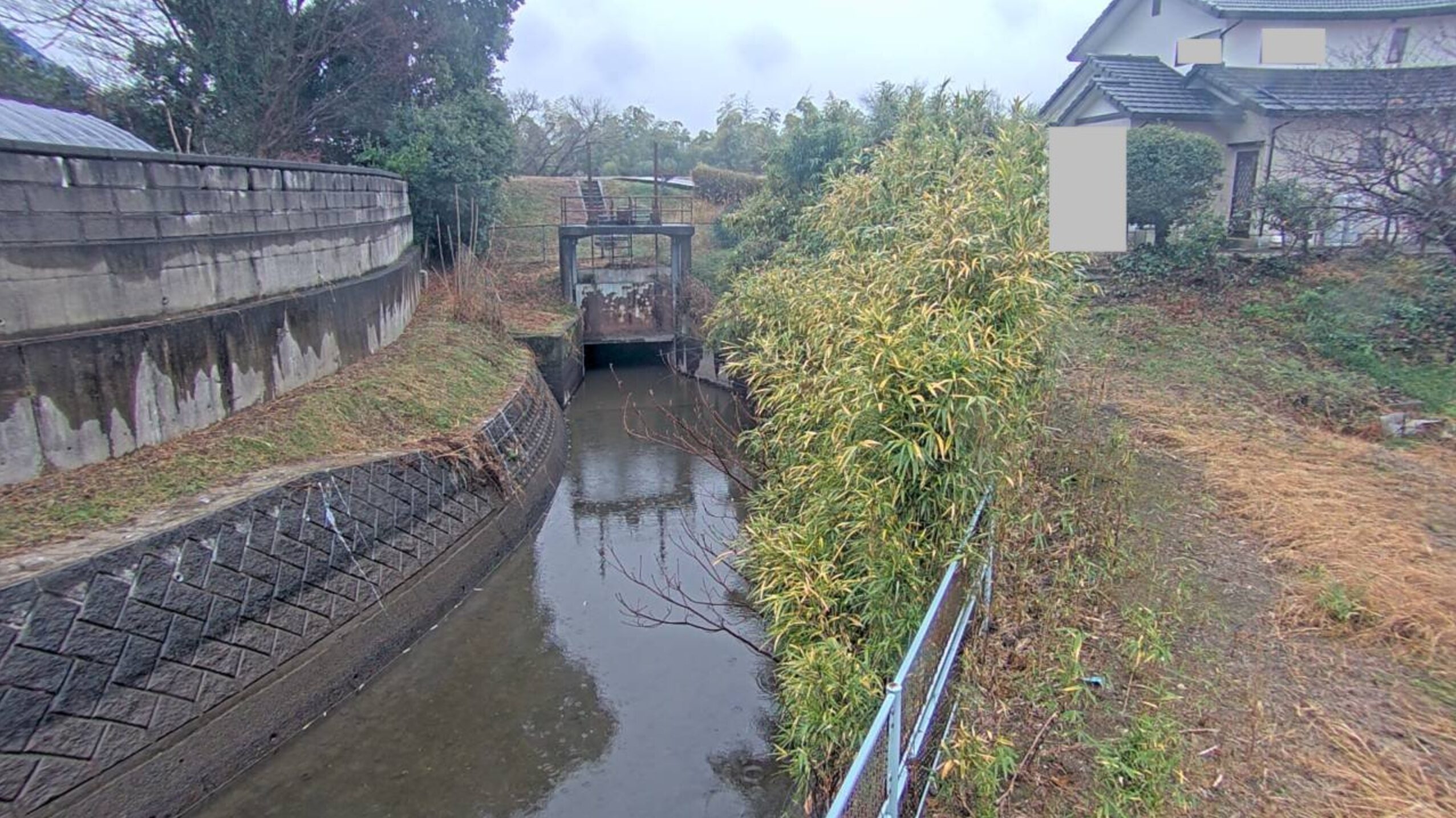 大箇野川サイフォン出口ライブカメラ(群馬県板倉町海老瀬)