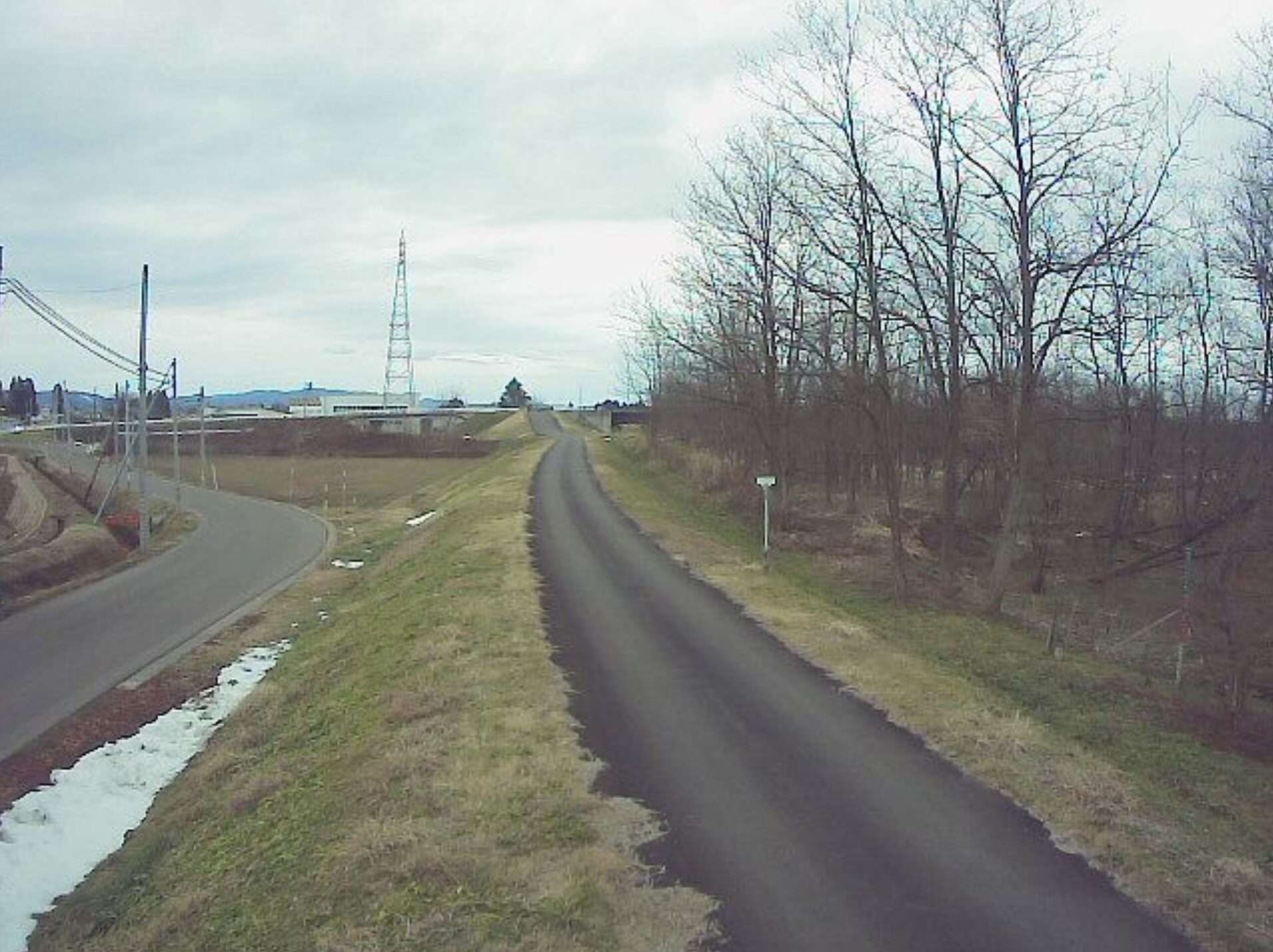 雄物川柳田橋ライブカメラ(秋田県羽後町貝沢)