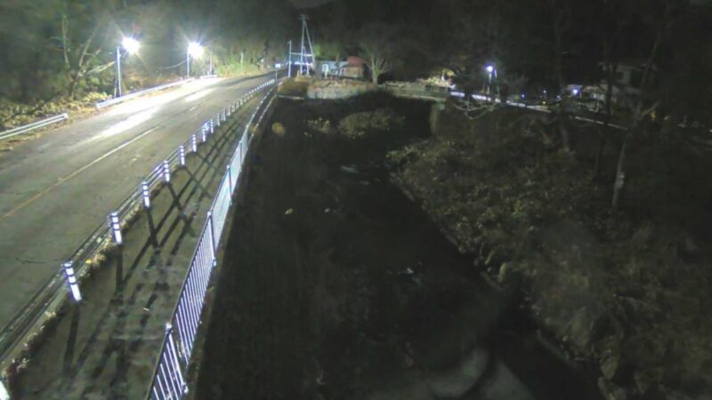 遅沢川大津ライブカメラ(群馬県長野原町大津)