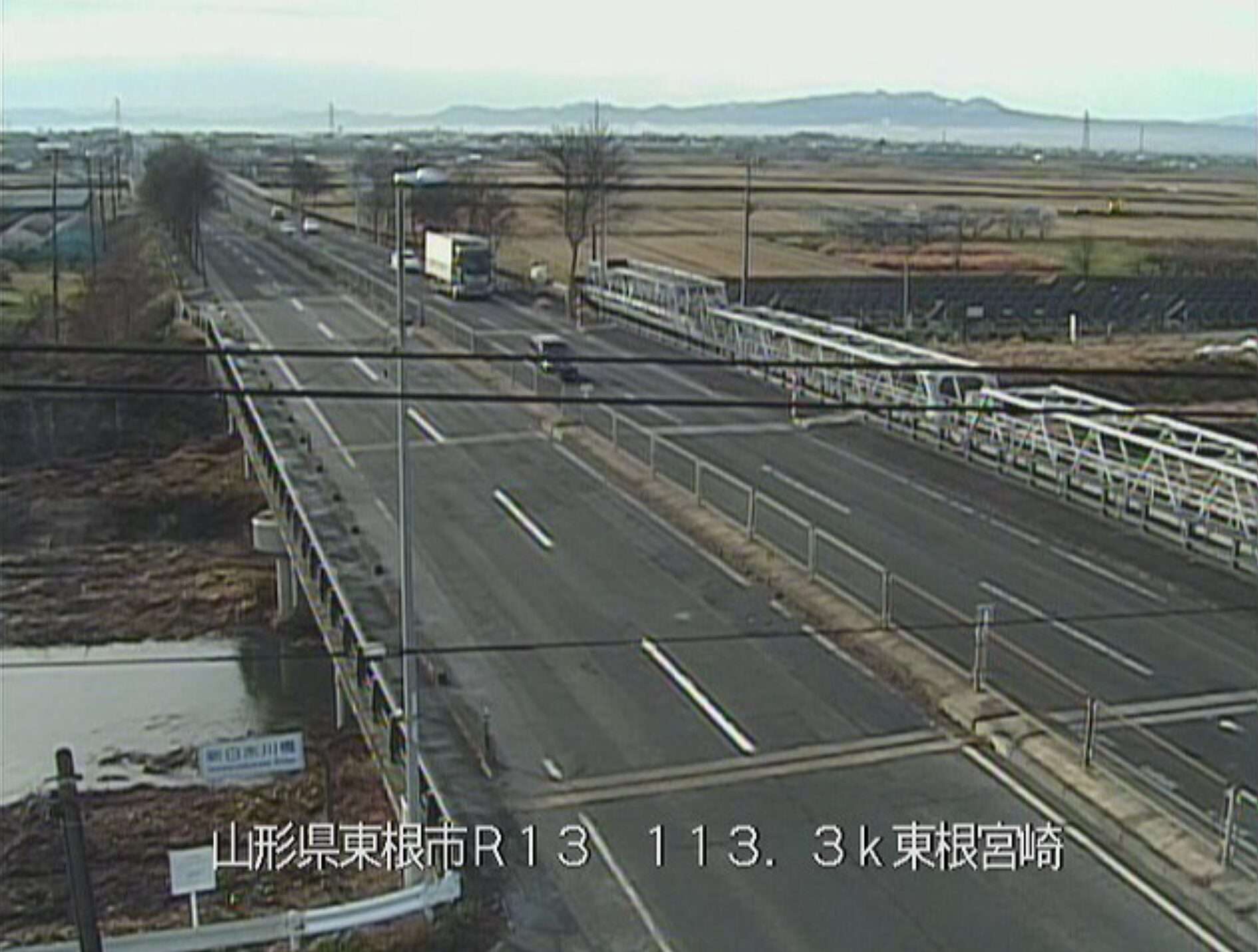 国道13号東根宮崎ライブカメラ(山形県東根市宮崎)