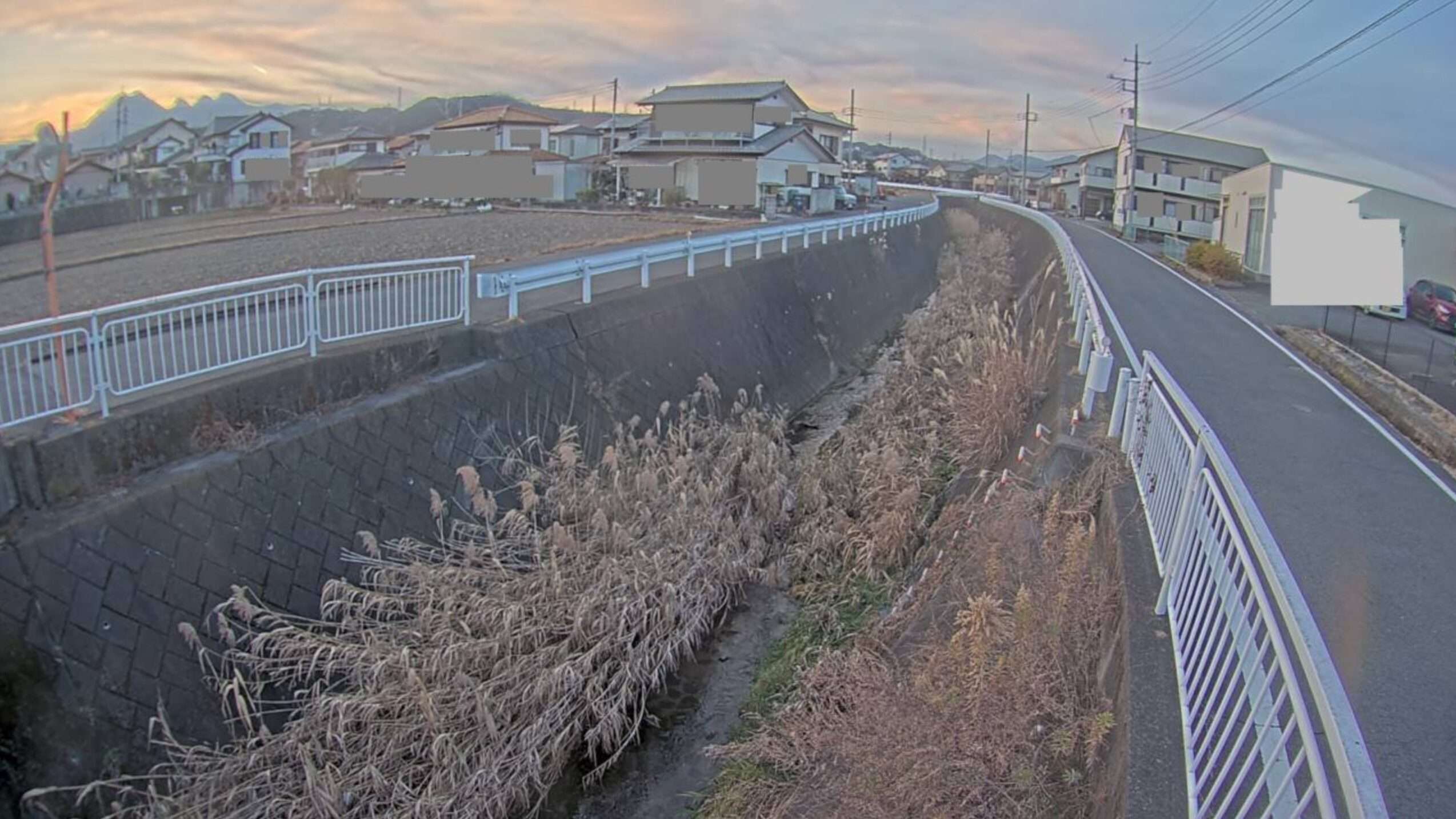 逆川下金井橋上流ライブカメラ(群馬県渋川市金井)