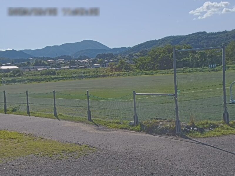 白石川サッカー公園ライブカメラ(宮城県白石市郡山)