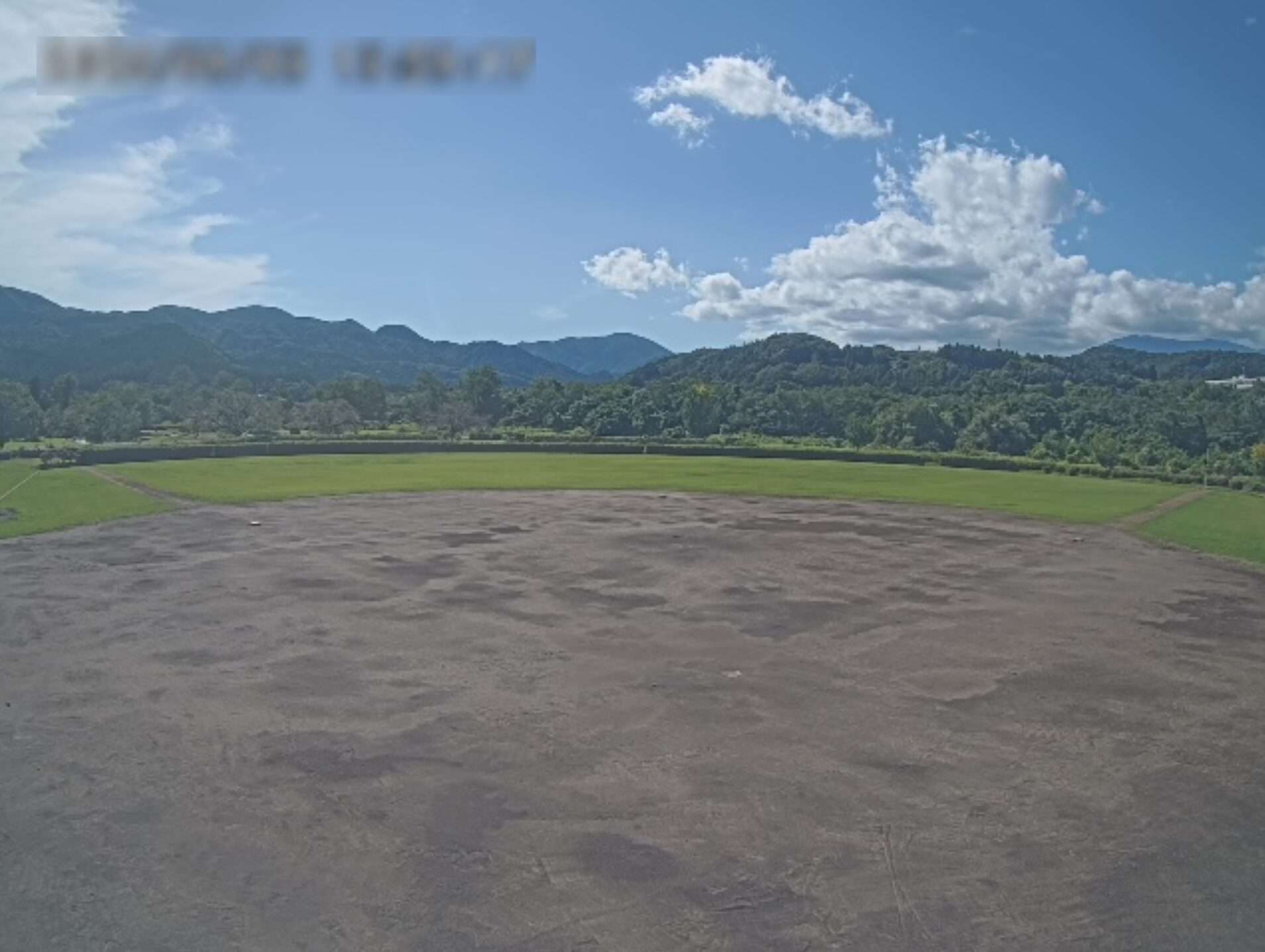 白石川緑地野球場ライブカメラ(宮城県白石市中河原)