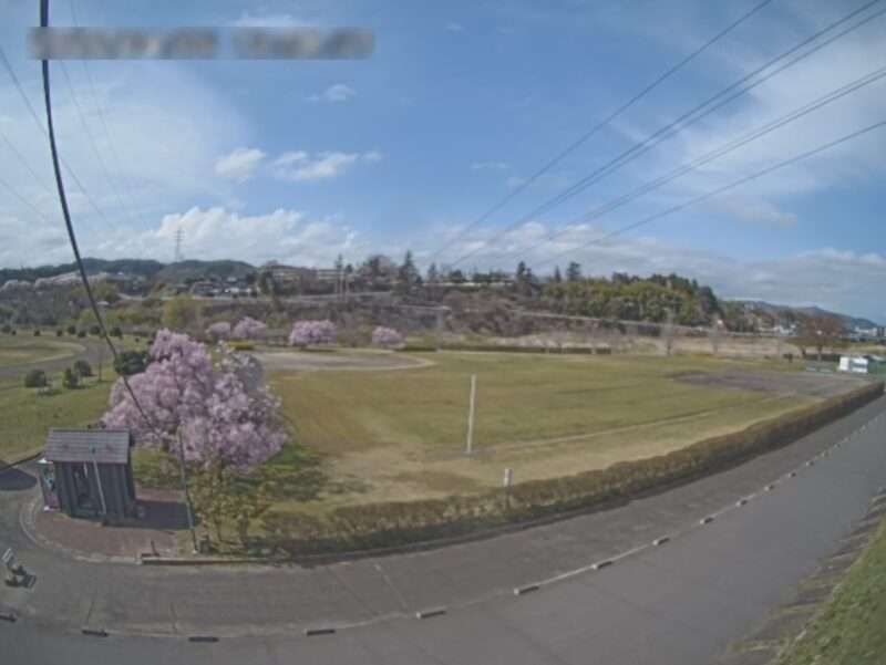 白石川緑地ソフトボール場ライブカメラ(宮城県白石市中河原)