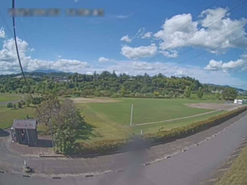 白石川緑地ソフトボール場ライブカメラ(宮城県白石市中河原)