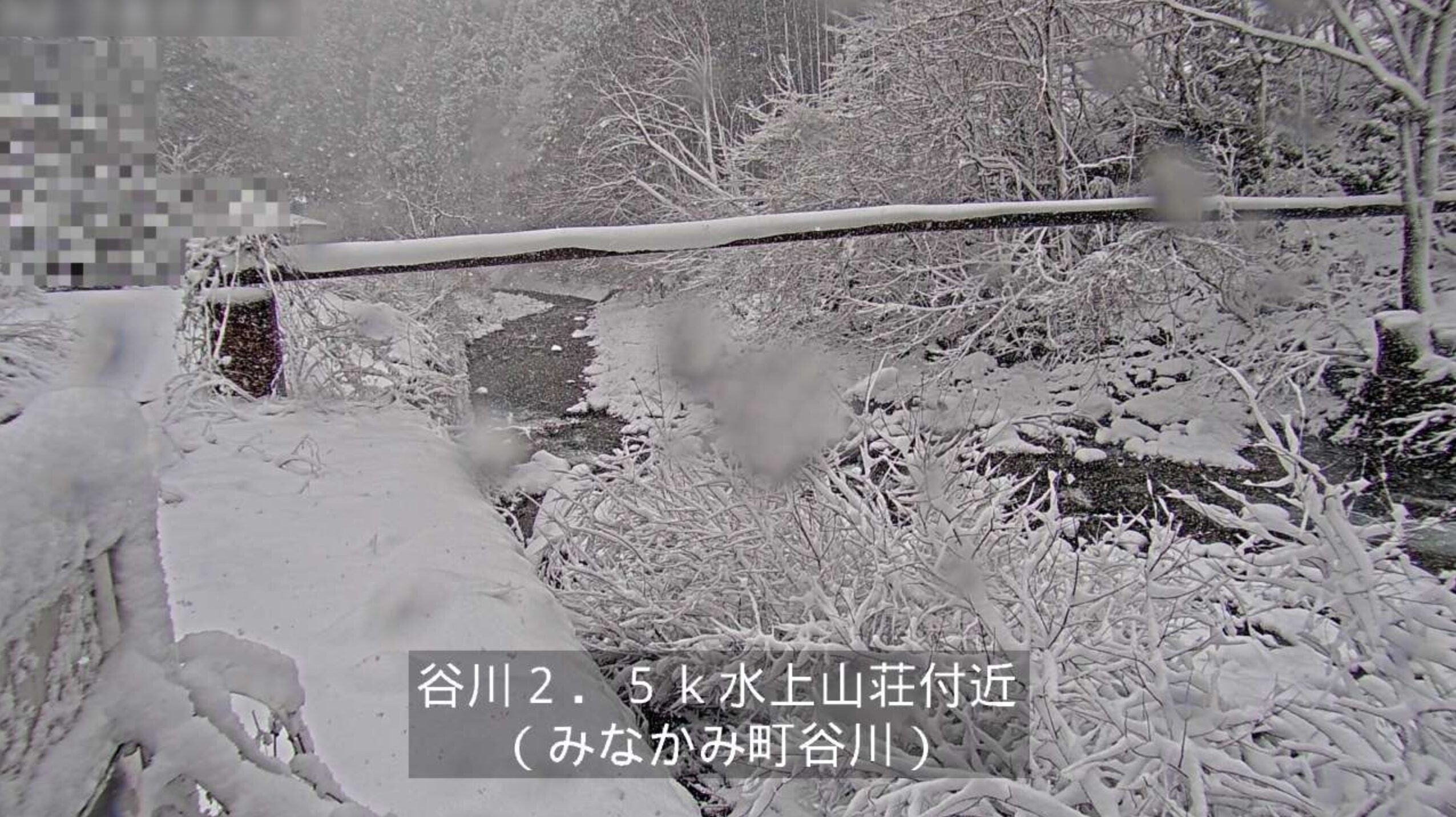 谷川水上山荘付近ライブカメラ(群馬県みなかみ町谷川)