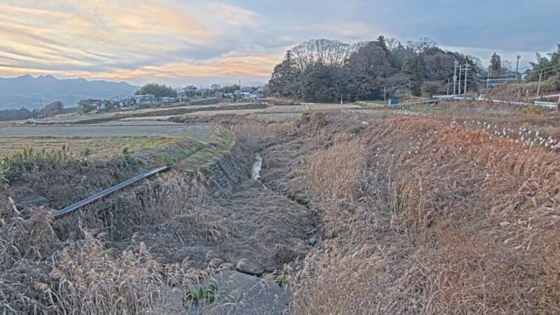田之郷川向橋ライブカメラ(群馬県渋川市赤城町溝呂木)