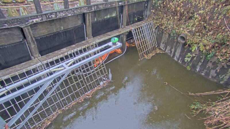 鶴生田川岩田暗渠入口ライブカメラ(群馬県板倉町岩田)