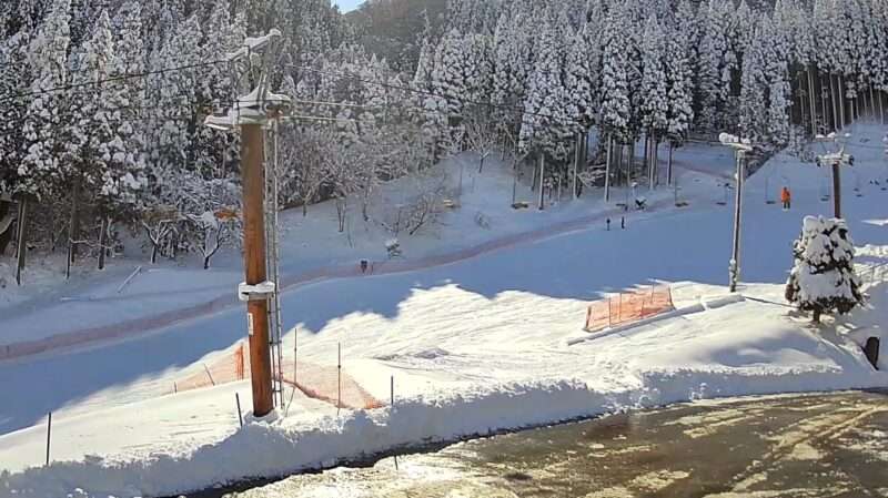 若杉高原おおやスキー場3号ゲレンデライブカメラ(兵庫県養父市大屋町)