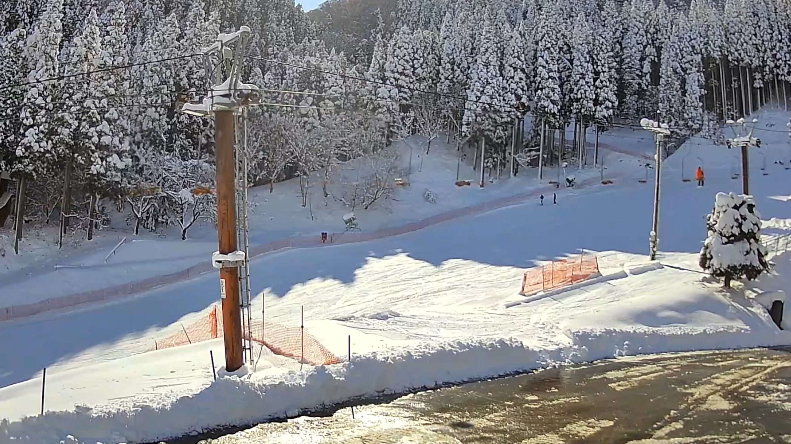 若杉高原おおやスキー場3号ゲレンデライブカメラ(兵庫県養父市大屋町)