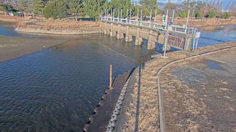 谷田川八間樋頭首工ライブカメラ(群馬県板倉町板倉)