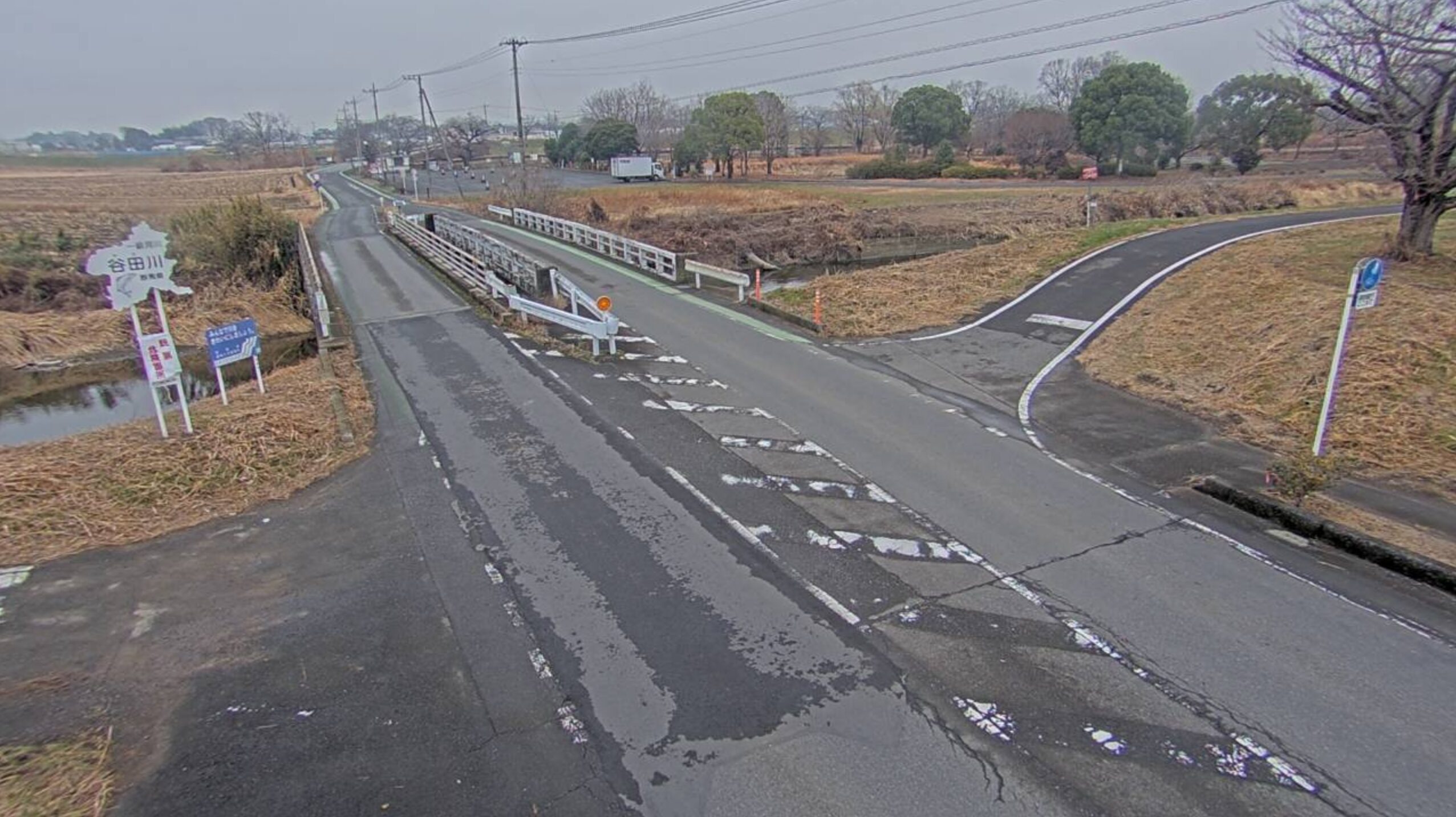 谷田川蛭田橋ライブカメラ(群馬県板倉町飯野)