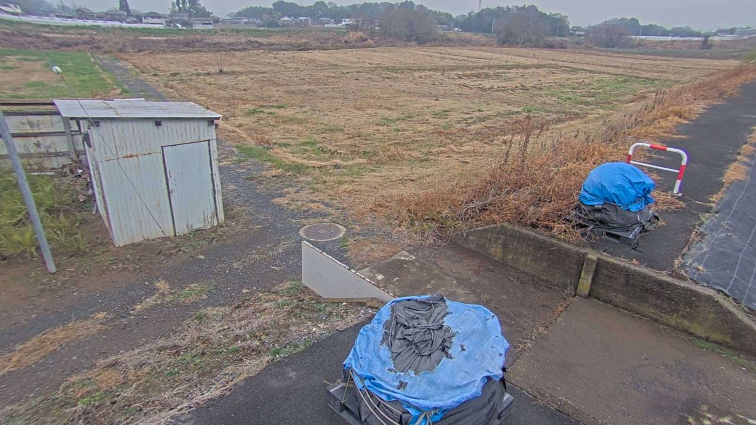 谷田川明和陸閘ライブカメラ(群馬県明和町上江黒)