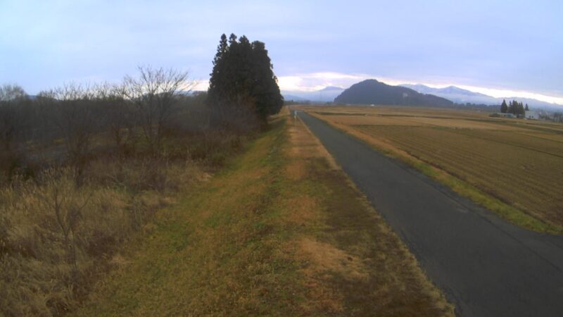 米代川二井田水位観測所ライブカメラ(秋田県大館市二井田)