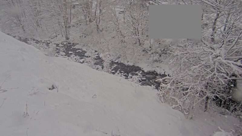 湯ノ小屋沢川新湯ノ小屋橋ライブカメラ(群馬県みなかみ町藤原)