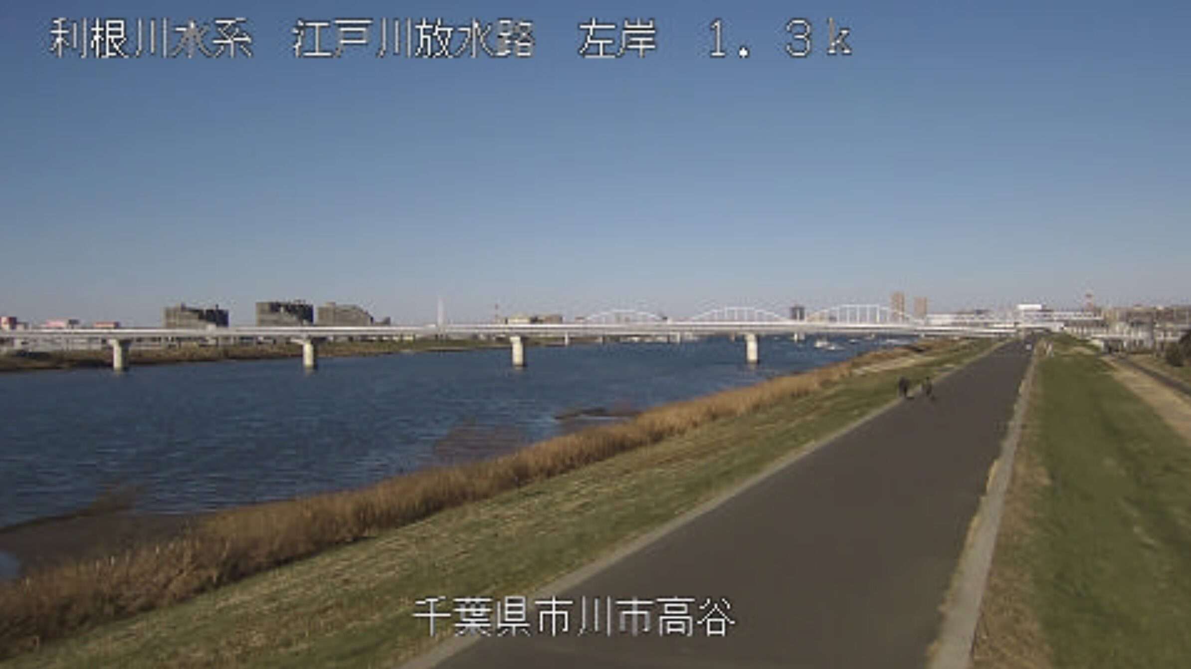 江戸川高谷ライブカメラ(千葉県市川市上妙典)
