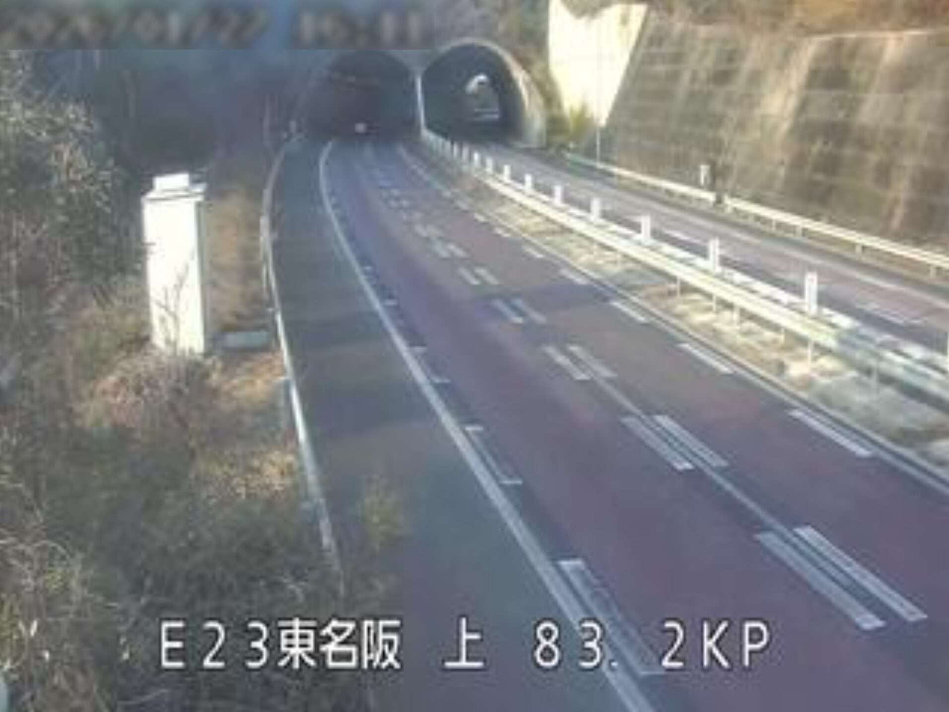 東名阪自動車道伊勢関インターチェンジライブカメラ(三重県亀山市木下町)