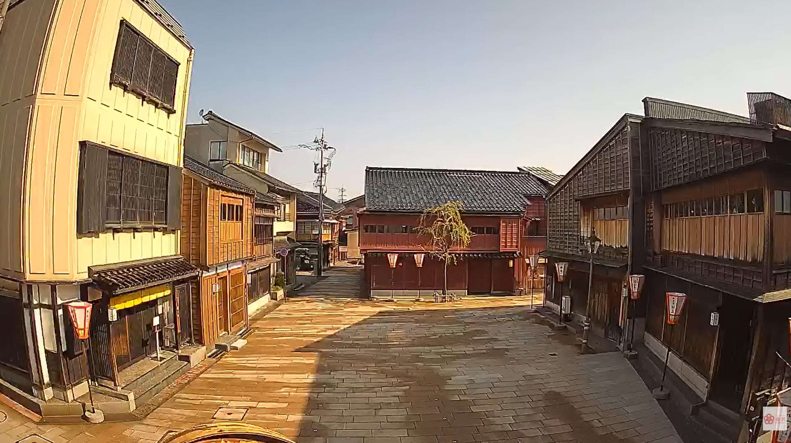 ひがし茶屋街ライブカメラ(石川県金沢市東山)