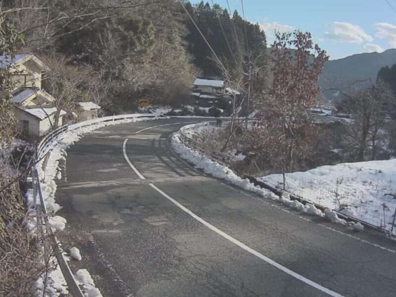広島県道41号五日市筒賀線湯来町多田打尾谷ライブカメラ(広島県広島市佐伯区湯来町多田)