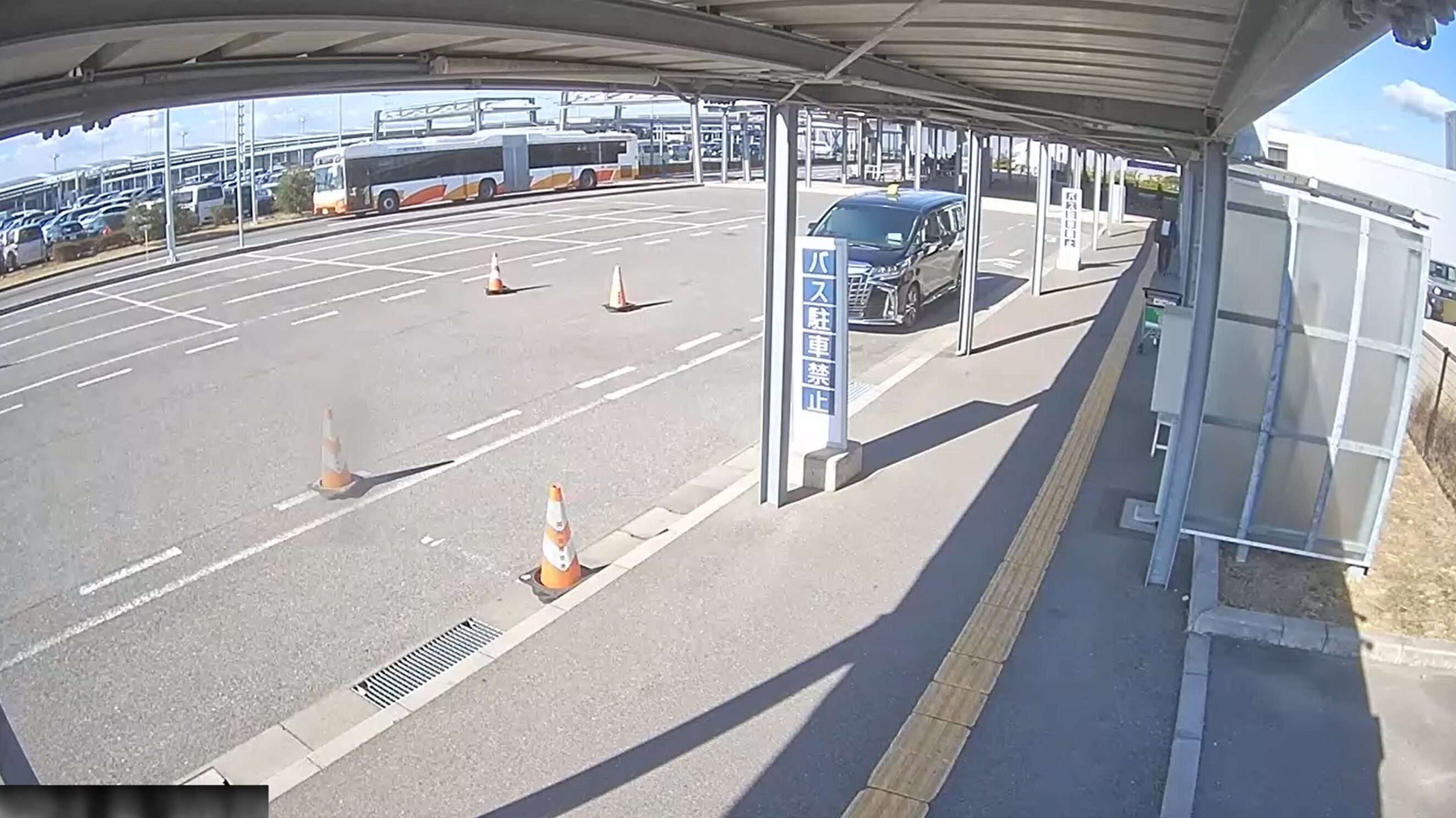 関西国際空港第2ターミナルタクシー乗り場ライブカメラ(大阪府田尻町泉州空港中)