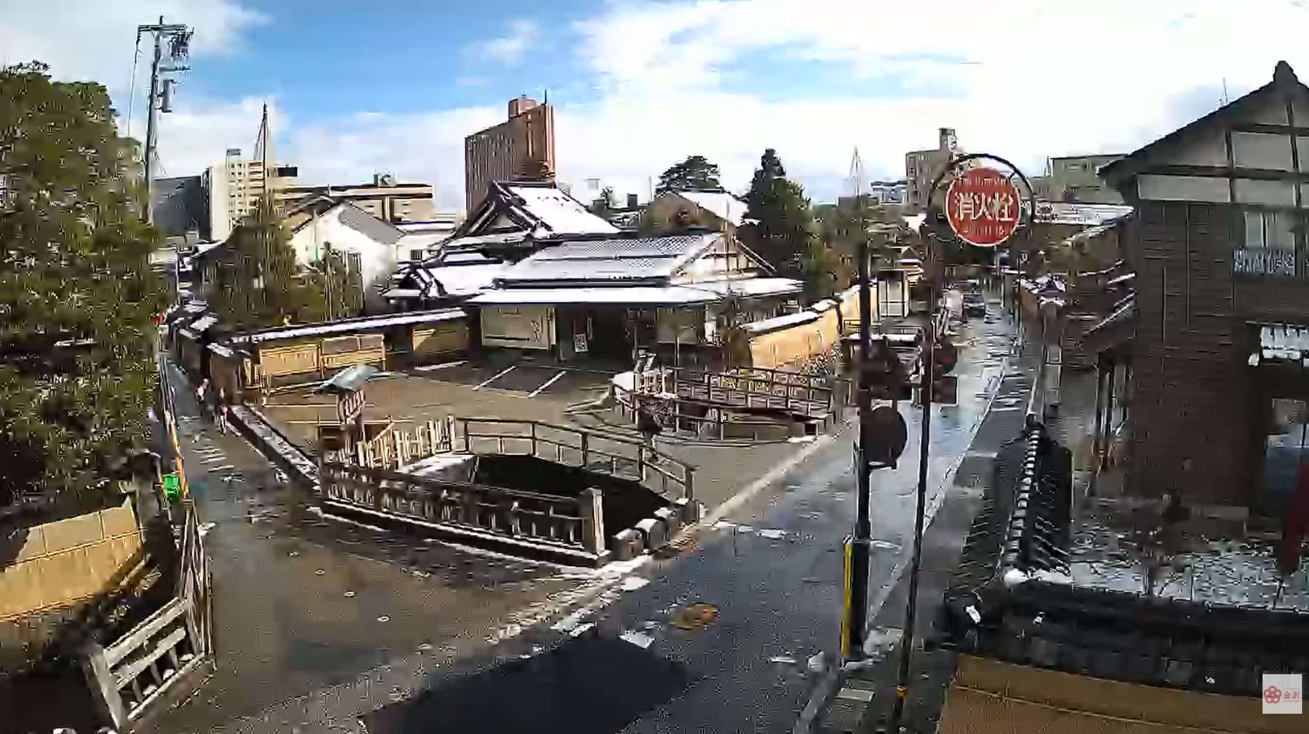 長町武家屋敷跡界隈ライブカメラ(石川県金沢市長町)