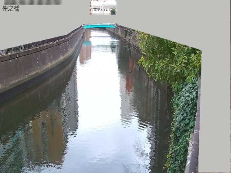 呑川仲之橋ライブカメラ(東京都大田区蒲田)