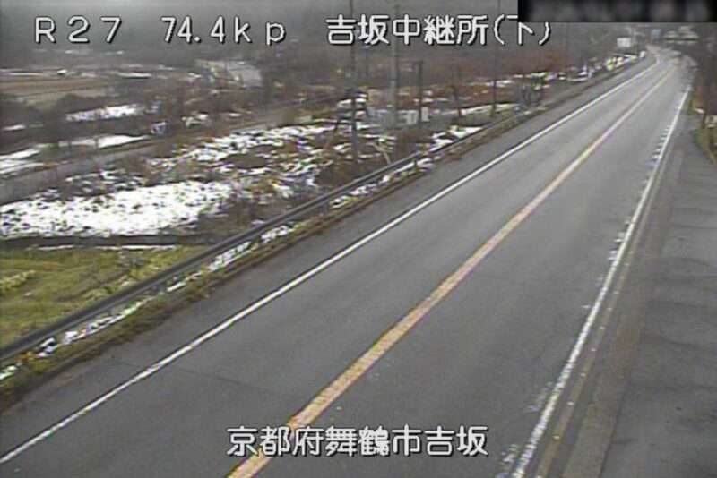 国道27号吉坂中継所ライブカメラ(京都府舞鶴市吉坂)
