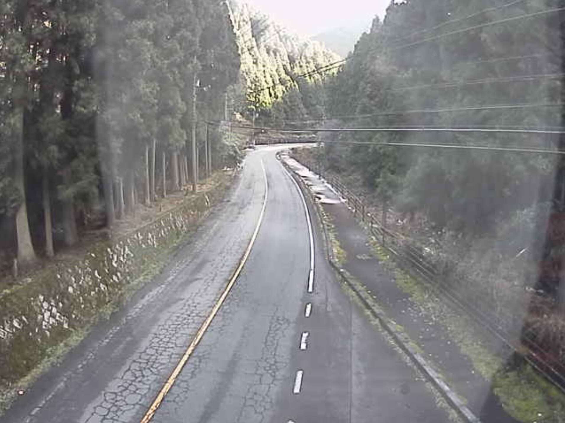 国道433号湯来町伏谷ライブカメラ(広島県広島市佐伯区湯来町伏谷)