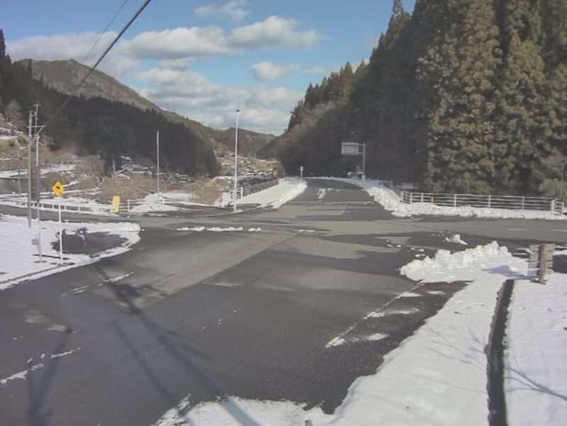 国道488号湯来町多田大谷ライブカメラ(広島県広島市佐伯区湯来町多田)