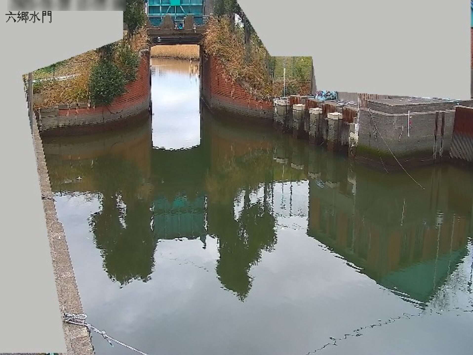六郷用水六郷水門ライブカメラ(東京都大田区南六郷)