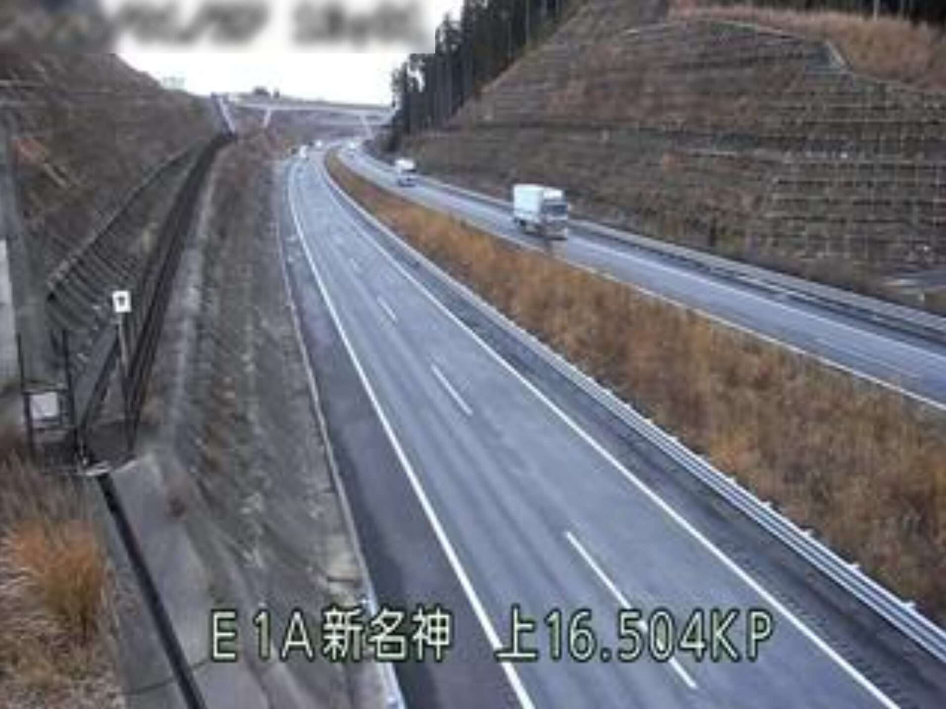 新名神高速道路菰野インターチェンジ〜亀山西ジャンクションライブカメラ(三重県菰野町菰野)