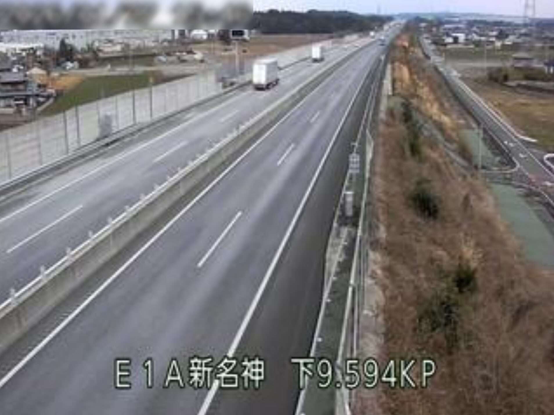 新名神高速道路菰野インターチェンジライブカメラ(三重県菰野町音羽)