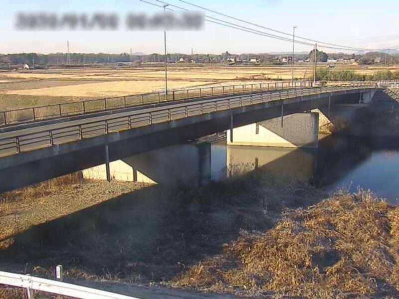 姿川東田橋ライブカメラ(栃木県下野市石橋)