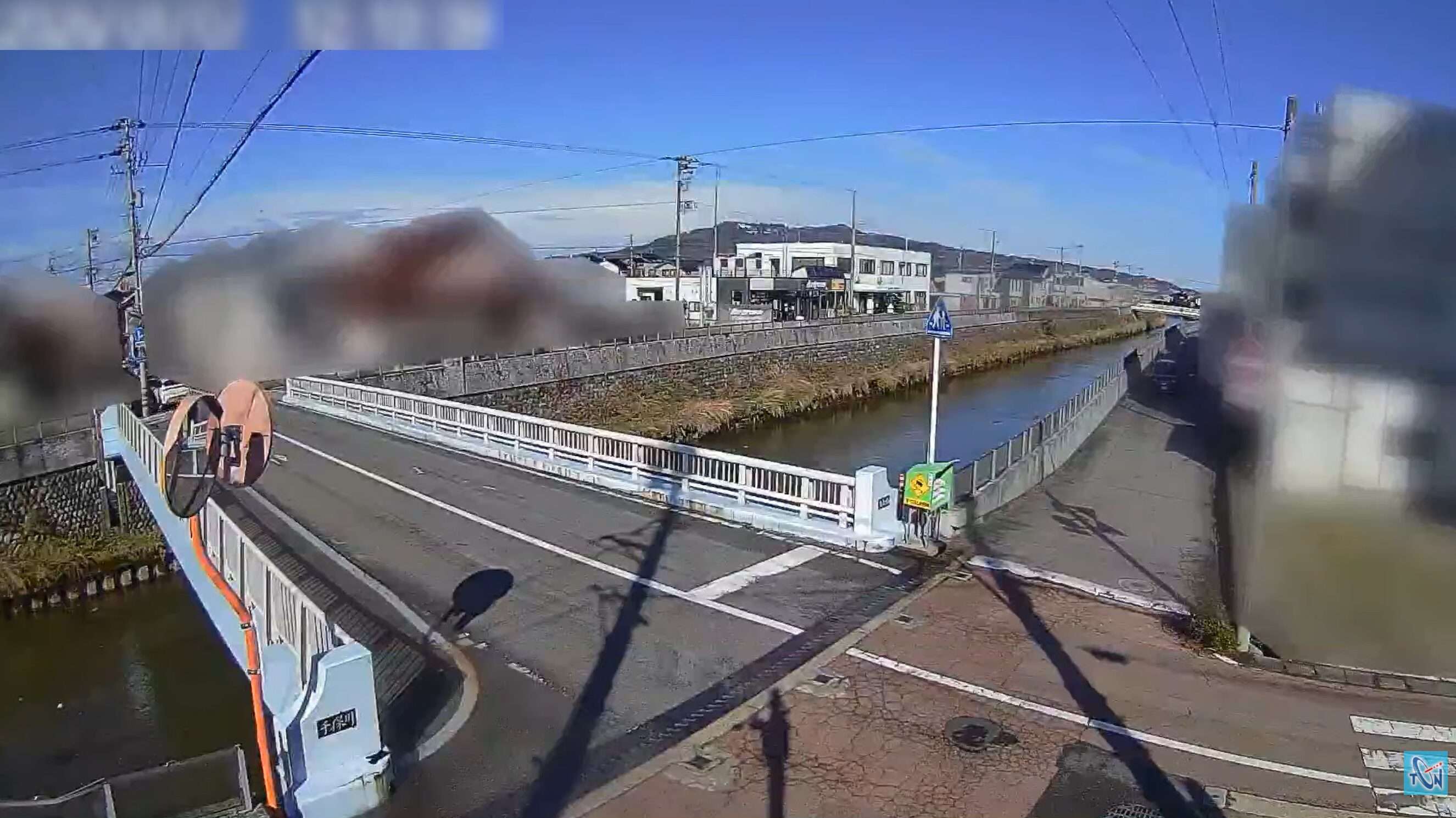 TCN千保川内免橋ライブカメラ(富山県高岡市川原町)