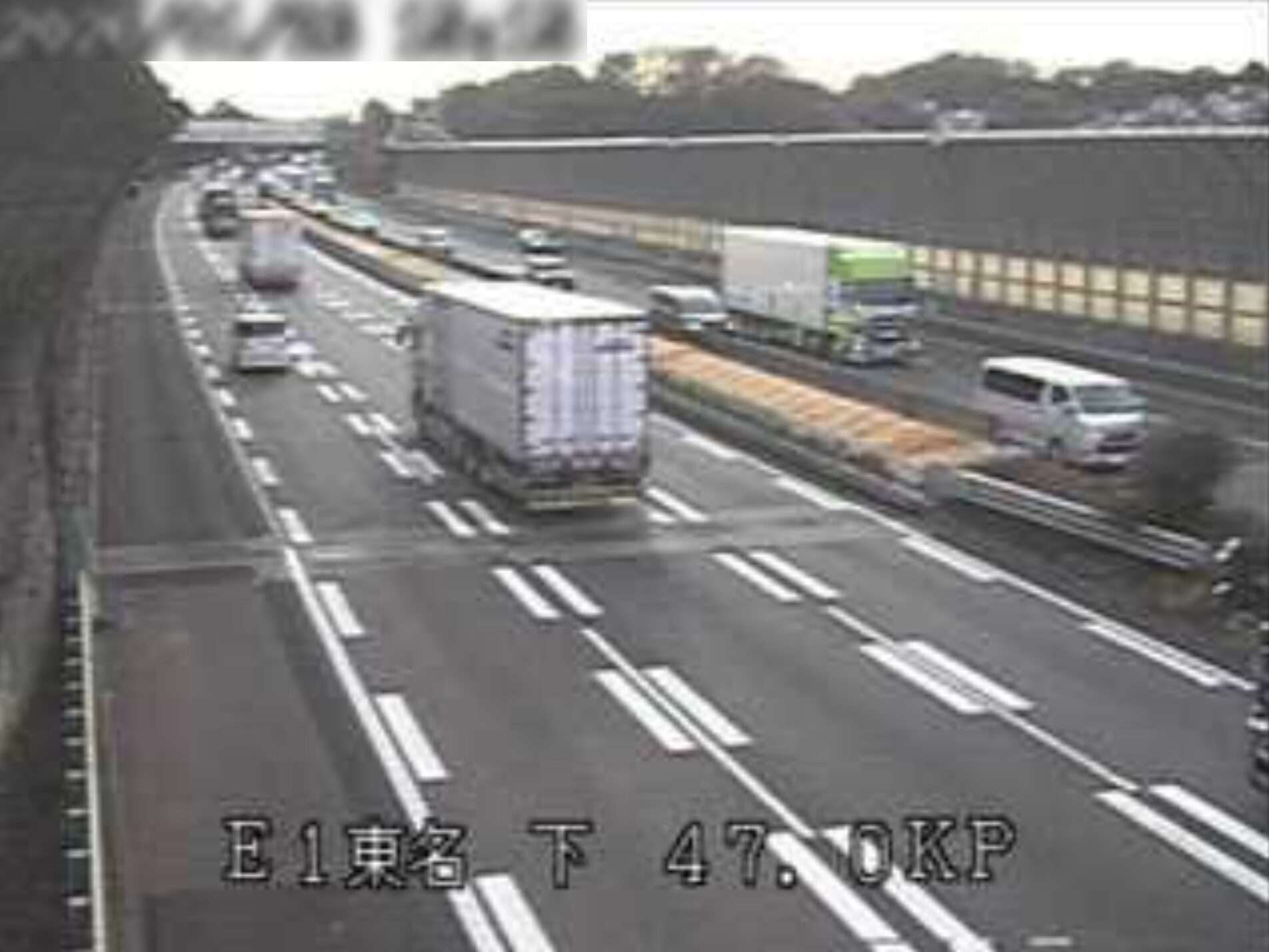 東名高速道路秦野中井インターチェンジ付近ライブカメラ(神奈川県秦野市南矢名)