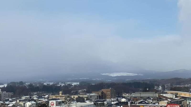 道の駅もりおか渋民岩手山ライブカメラ(岩手県盛岡市渋民)