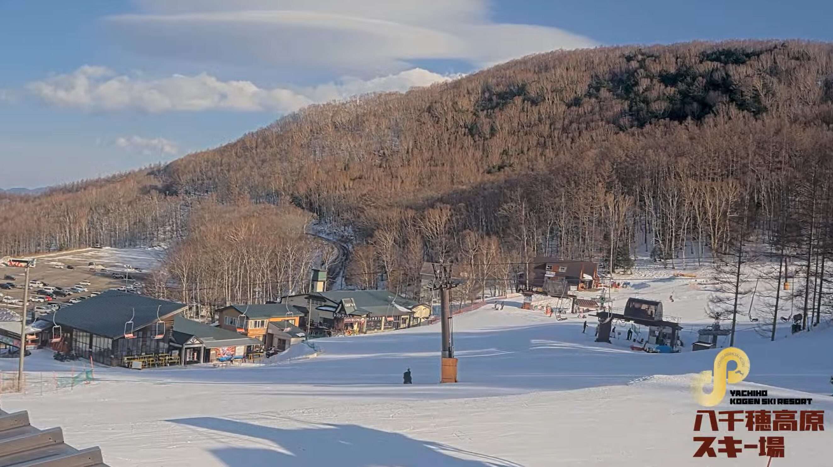 八千穂高原スキー場ファミリーゲレンデ方面ライブカメラ(長野県佐久穂町千代里)