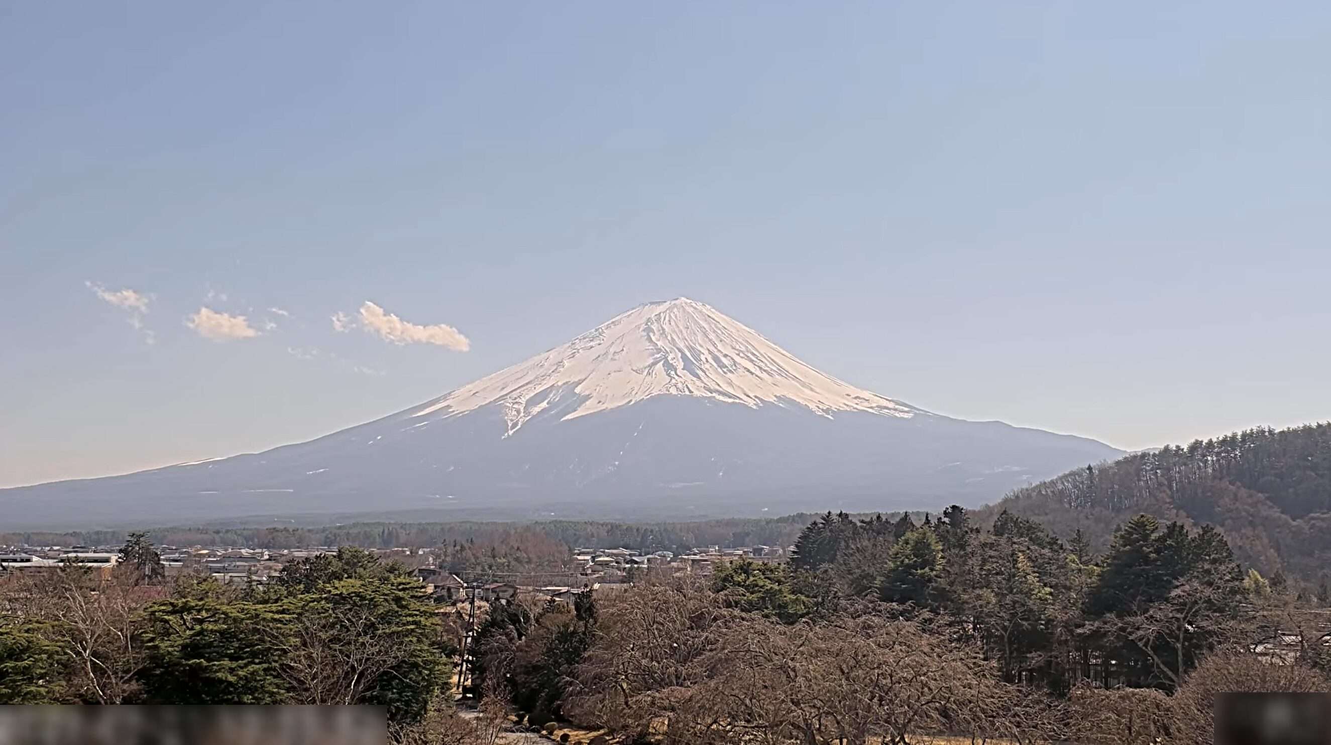富士ビューホテルライブカメラ(山梨県富士河口湖町勝山)